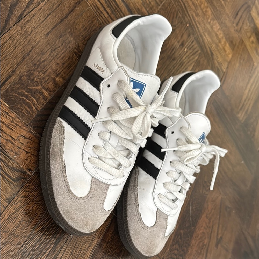 Adidas Sambas - with little wear. So comfy! Size 8 men’s fit like women’s size 9